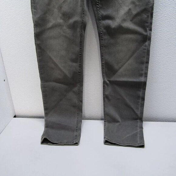 NEW 7 FOR ALL MANKIND Mens Slimmy Straight Leg Jeans Size 31 x 32 Grey - Picture 5 of 12